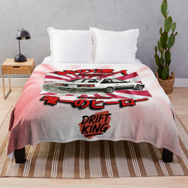Item preview, AE86 Drift King – Mountain Drift Legend (Red Energy) designed and sold by Michael van der Hoorn.