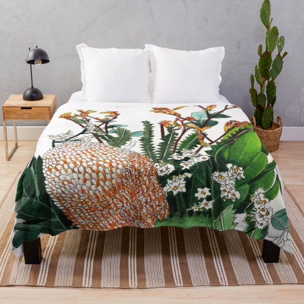 Item preview, Australian native arrangement Banksia Kangaroo Paw  designed and sold by blueidesign.