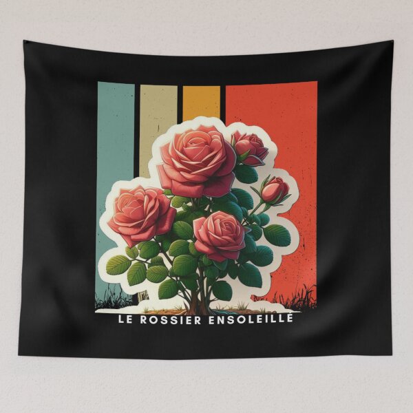 Item preview, The sunny rosebush designed and sold by FoxinhoSoumaila.