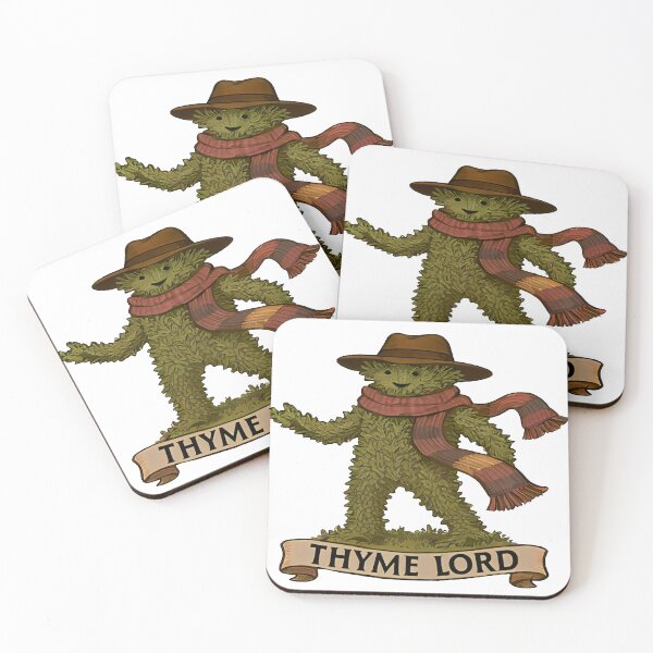 Item preview, Thyme Lord – Botanical Time Traveler designed and sold by streetlist.
