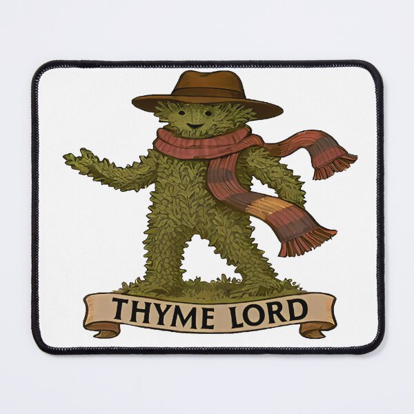 Item preview, Thyme Lord – Botanical Time Traveler designed and sold by streetlist.