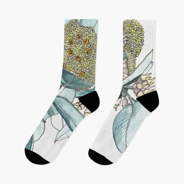 Item preview, Eucalyptus Mallee flowers yellow designed and sold by blueidesign.