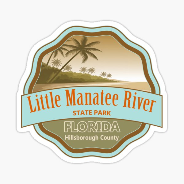 Item preview, Little Manatee River State Park Hillsborough County Florida designed and sold by Wanderful-roads.