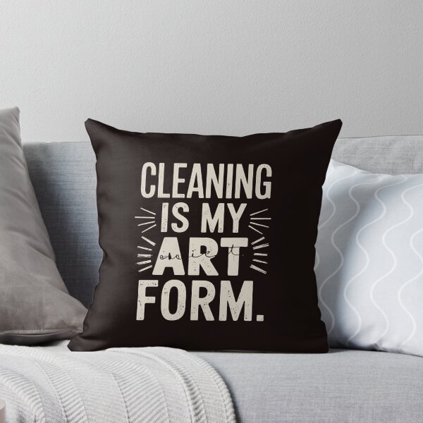 Item preview, Cleaning Enthusiast Humor Quote Art Form designed and sold by PortraitFantasy.