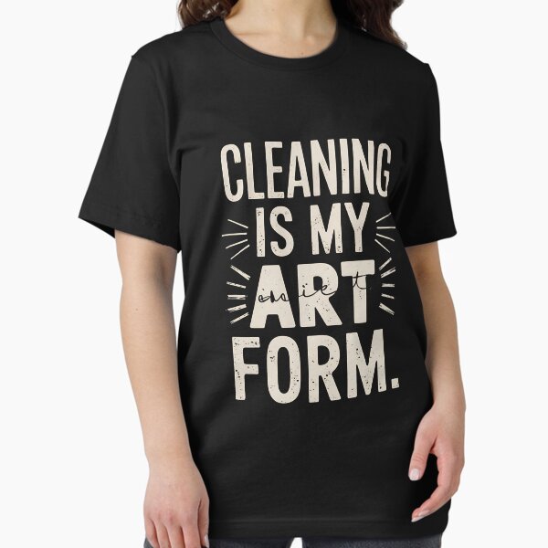 Item preview, Cleaning Enthusiast Humor Quote Art Form designed and sold by PortraitFantasy.