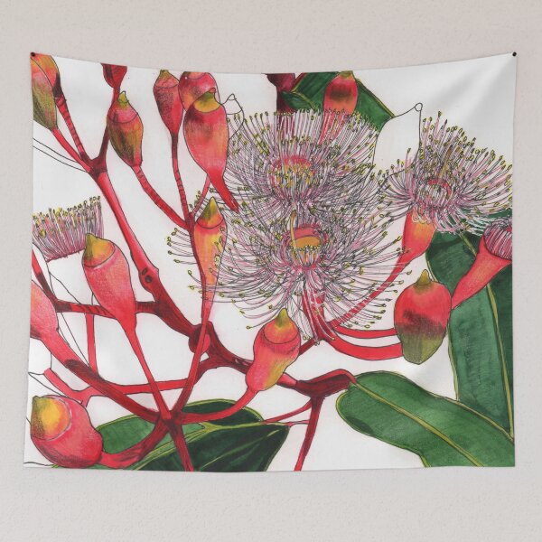 Item preview, Flowering gum blossom pale pink designed and sold by blueidesign.