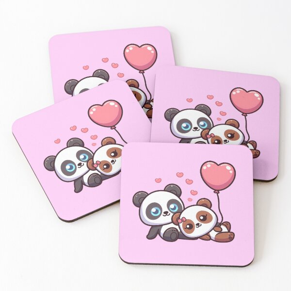 Item preview, Pandas in Love - Panda Couples 10 designed and sold by PANDALOVEART.