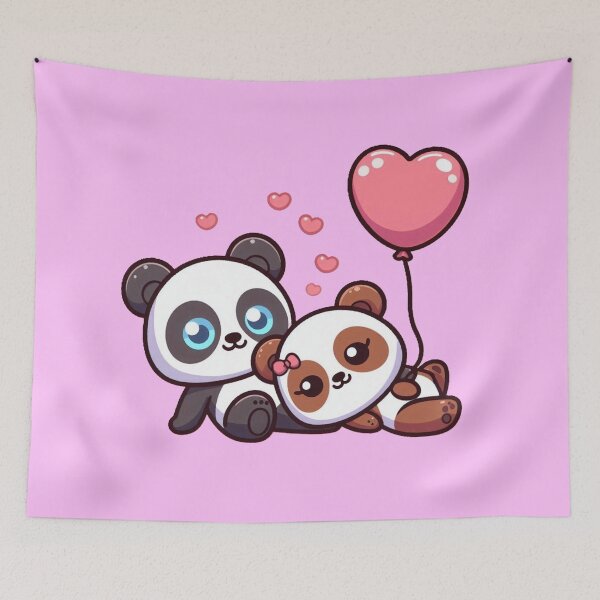 Item preview, Pandas in Love - Panda Couples 10 designed and sold by PANDALOVEART.