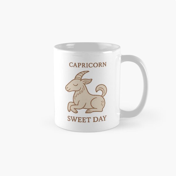 Item preview, Capricorn Zodiac Sign – Minimalist Line Art with Astrological Symbol designed and sold by Sweetday2025.