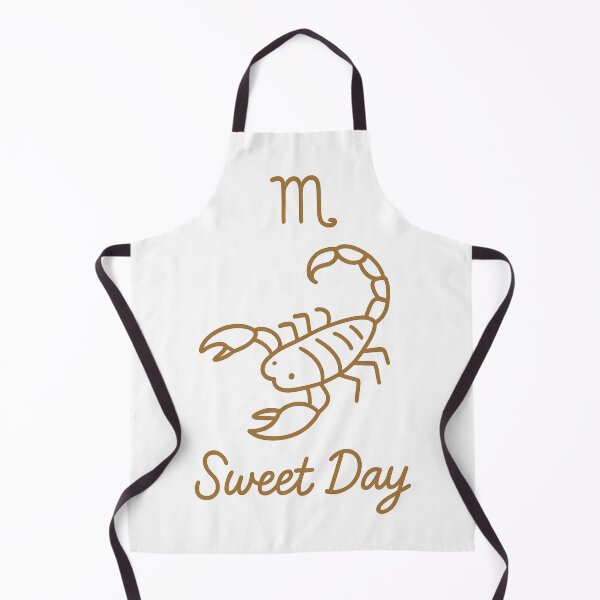 Item preview, "Scorpio Zodiac Sign - Hand-Drawn Cute Scorpion Art with Sweet Day Text" designed and sold by Sweetday2025.