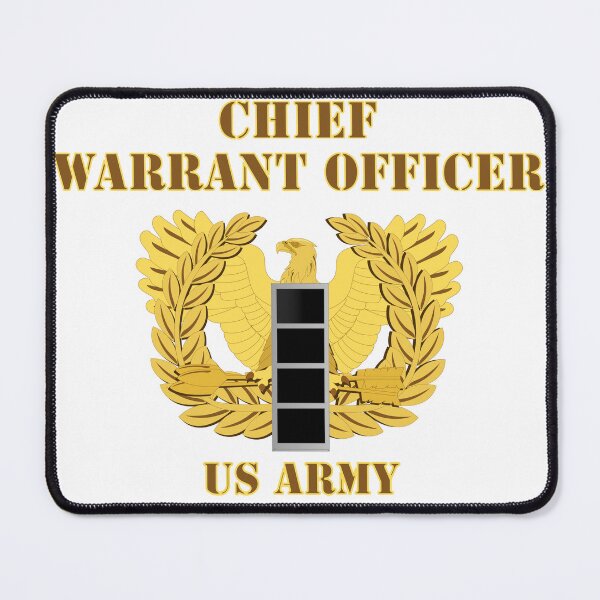 Item preview, Army - Emblem - Warrant Officer 4 - CW4 w Eagle - US Army designed and sold by Military Insignia Products.