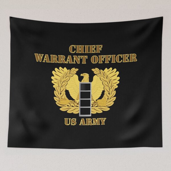 Item preview, Army - Emblem - Warrant Officer 4 - CW4 w Eagle - US Army designed and sold by Military Insignia Products.