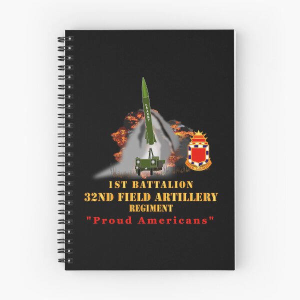 Item preview, Army -  1st Bn, 32nd FAR, Proud Americans - MGM 52 - Lance  - Short X 300 designed and sold by Military Insignia Products.