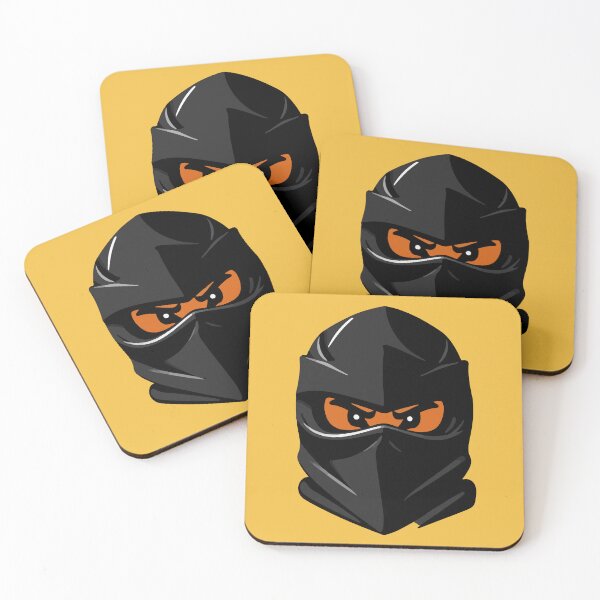 Item preview, Black Ninja Mask - Minimalist Ninjago Design designed and sold by Emanova9.