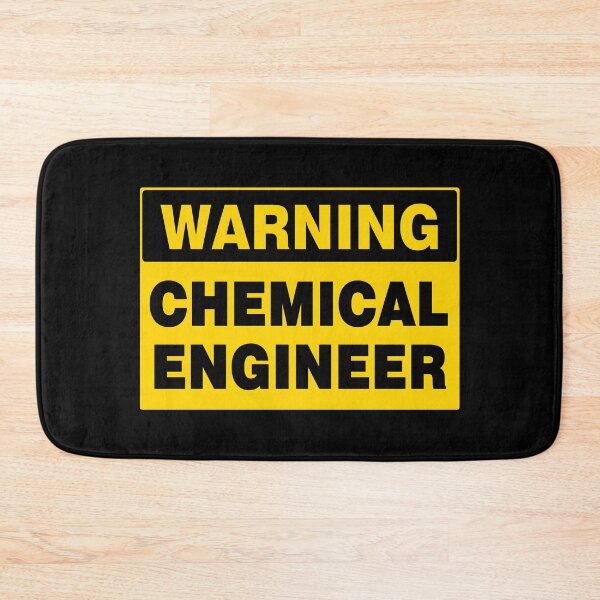 Item preview, WARNING SIGN, CHEMICAL ENGINEER, INDUSTRIAL SIGNAGE, FUNNY designed and sold by AASparksDesigns.
