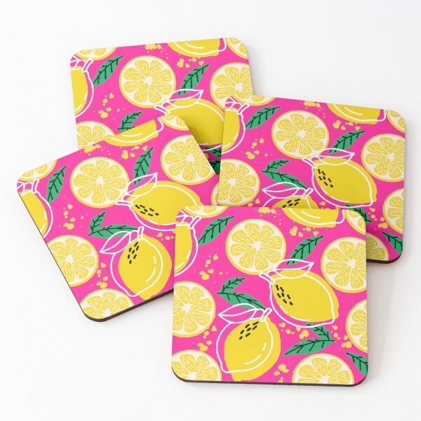 Item preview, Pink lemonade- a pink and yellow lemon digital art designed and sold by VirtualPalette.