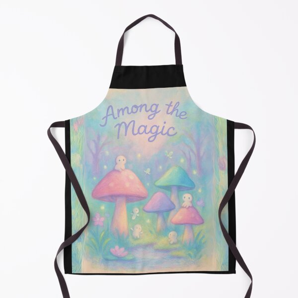 Item preview, Enchanted Mushroom Glade – Dreamy Pastel Fairycore Forest Fantasy Art designed and sold by Laugh & Rewind .