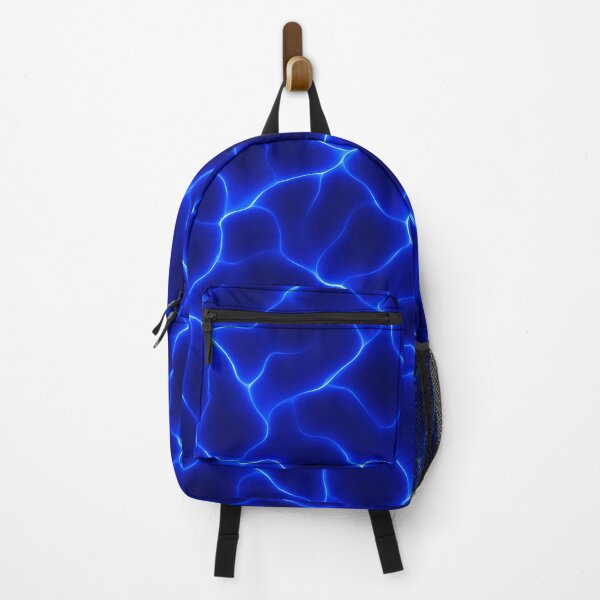 Item preview, Electric Blue Lightning Pattern designed and sold by Kaleidoscope Print.