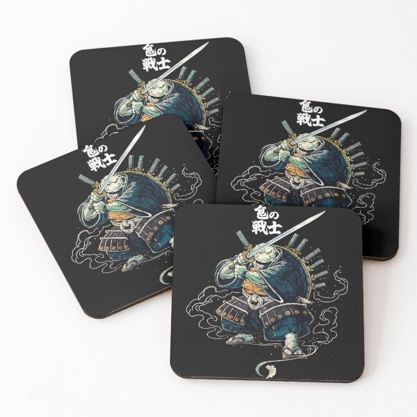 Item preview, Samurai Turtle Ninja With Katana Vintage Japanese Ukiyo-e Ink Wash Graphic Art designed and sold by Damcoc.