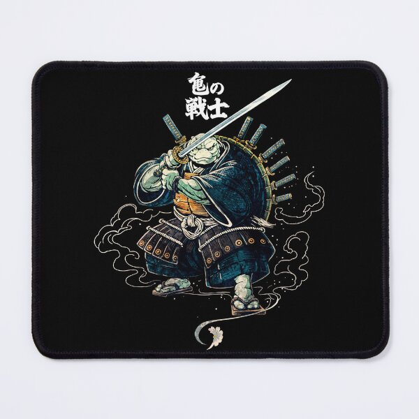Item preview, Samurai Turtle Ninja With Katana Vintage Japanese Ukiyo-e Ink Wash Graphic Art designed and sold by Damcoc.