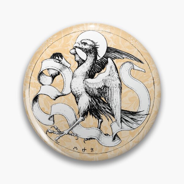 Item preview, 15th Century St John the Evangelist Emblem Winged Eagle designed and sold by Pixelchicken.