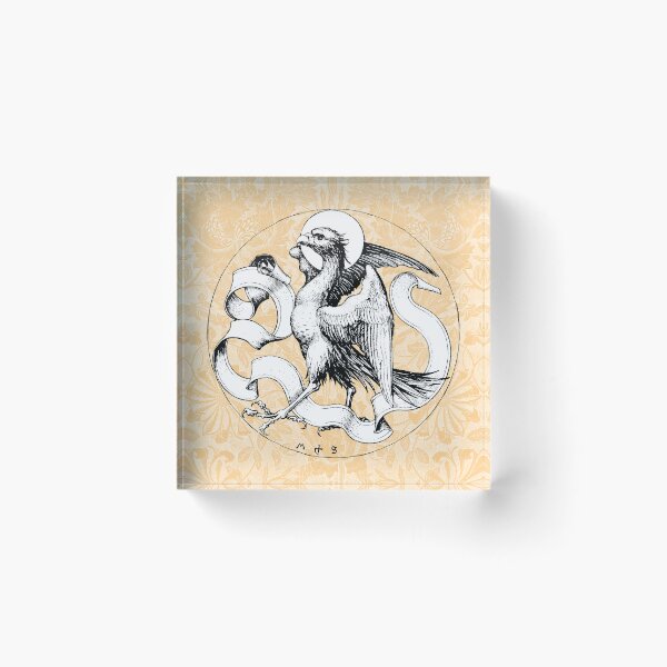 Item preview, 15th Century St John the Evangelist Emblem Winged Eagle designed and sold by Pixelchicken.