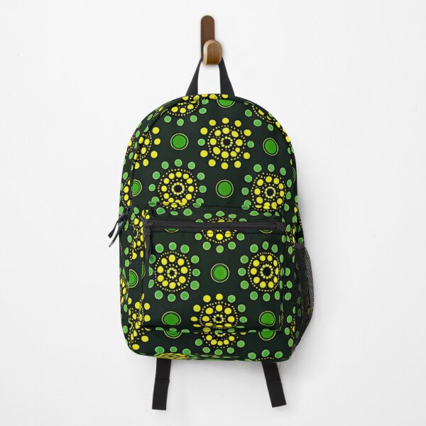 Item preview, Green pattern with yellow dot designed and sold by Erik Visnievskij.