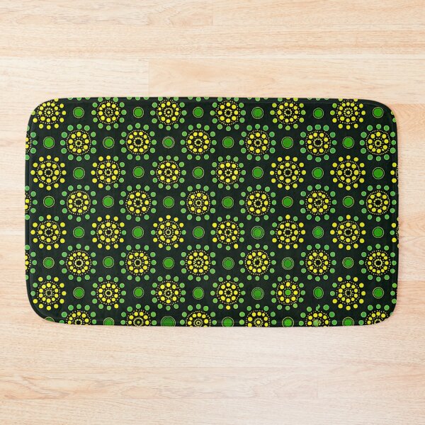 Item preview, Green pattern with yellow dot designed and sold by Erik Visnievskij.