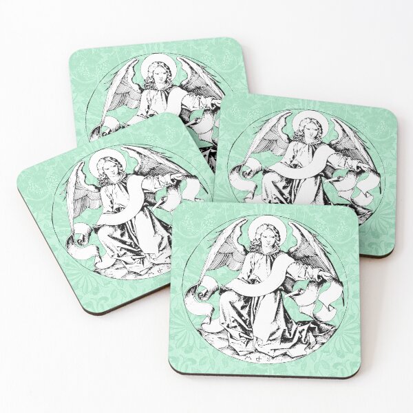 Item preview, 15th Century St Matthew the Evangelist Emblem Winged Angel  designed and sold by Pixelchicken.