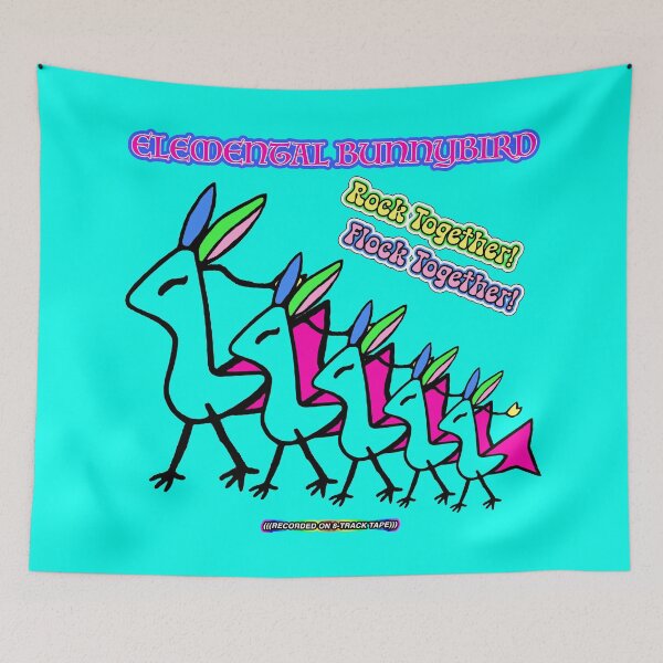 Item preview, Elemental Bunnybird: Rock Together! Flock Together! (1968) designed and sold by SBVillard.