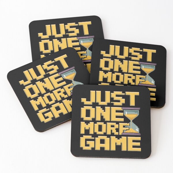 Item preview, Just One More Game Funny Gamer Quote for Gaming Enthusiasts designed and sold by Evolved Ape.