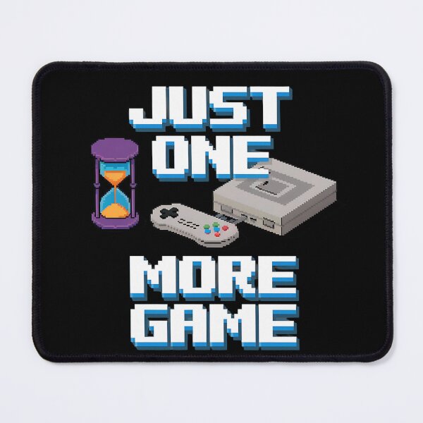 Item preview, Just One More Game Gaming Quote for Hardcore Gamers and Fans designed and sold by Evolved Ape.