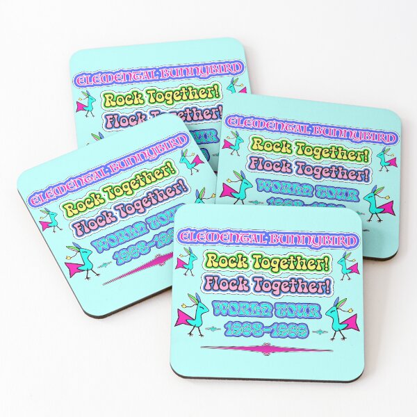 Item preview, Elemental Bunnybird: Rock Together! Flock Together! World Tour 1968-1969 designed and sold by SBVillard.