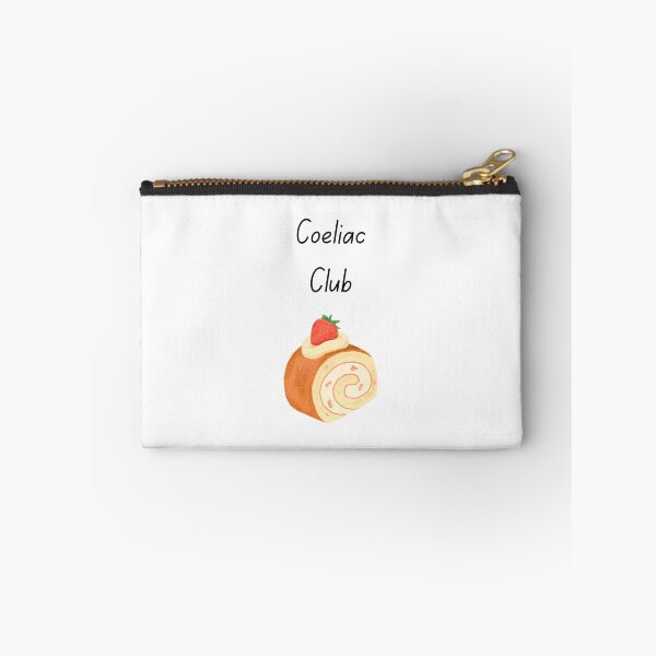 Item preview, Coeliac Club Arctic Roll Swiss Cake Dessert Illustration for Gluten Free Fans designed and sold by My Gluten Free Life UK.