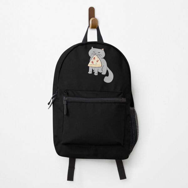 Item preview, Cat eating Pizza designed and sold by HugSomeNettles.