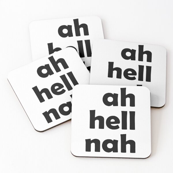 Item preview, ah hell nah designed and sold by Ferret Designs.