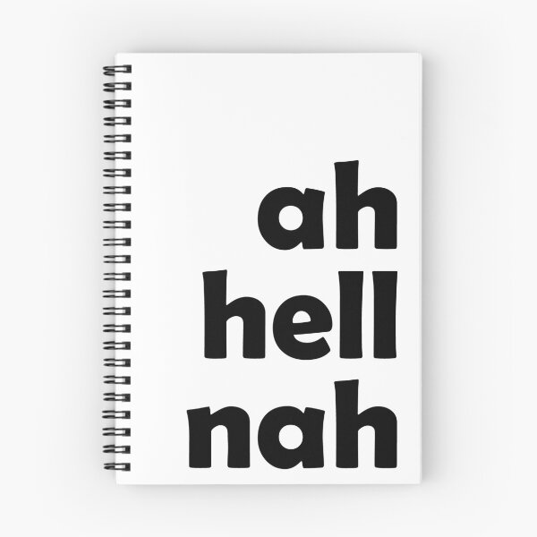 Item preview, ah hell nah designed and sold by Ferret Designs.