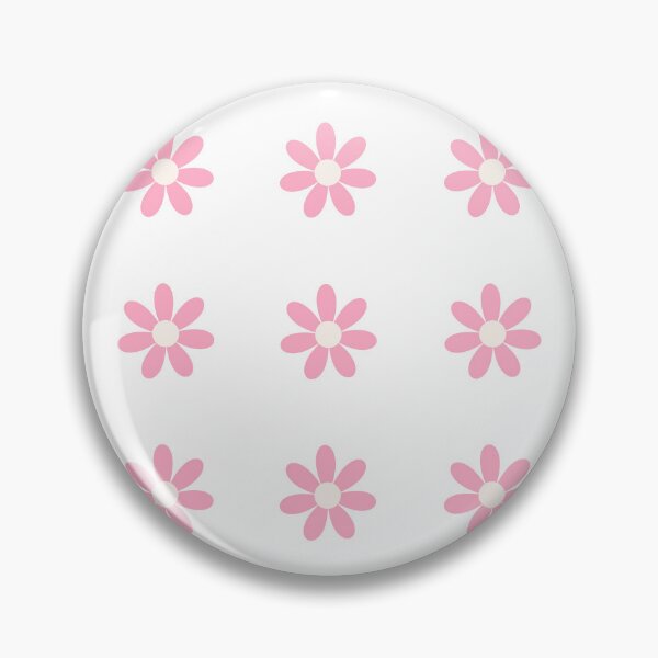 Item preview, Pink daisies little flowers - set of 9 designed and sold by EmeraldeaArt.