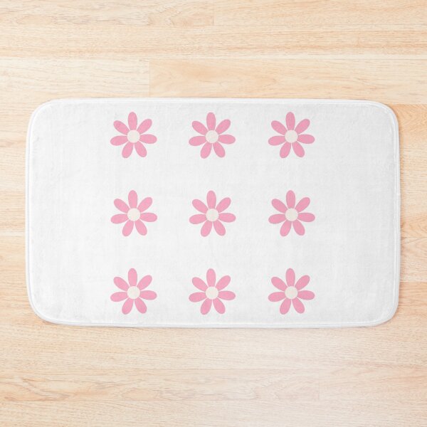 Item preview, Pink daisies little flowers - set of 9 designed and sold by EmeraldeaArt.