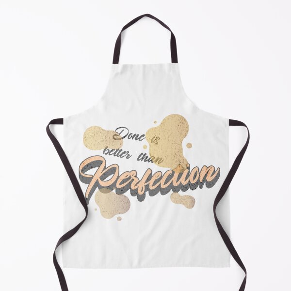 Item preview, Done is Better Than Perfection - Vintage Motivational Design designed and sold by Broken Minimalister.