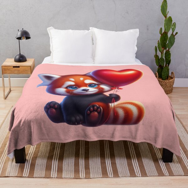 Artikelvorschau, Valentinstag Roter Panda 5 entworfen und verkauft von PANDALOVEART.