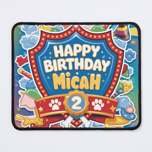 Item preview, Micah’s 2nd Birthday  designed and sold by whatifsticks.