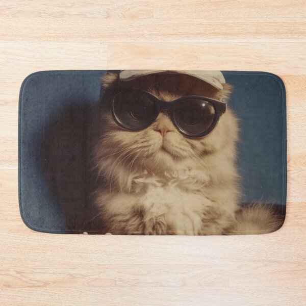 Item preview, Cool Movie Cat – Funny Cinema Kitty with Popcorn designed and sold by Retrocranio.