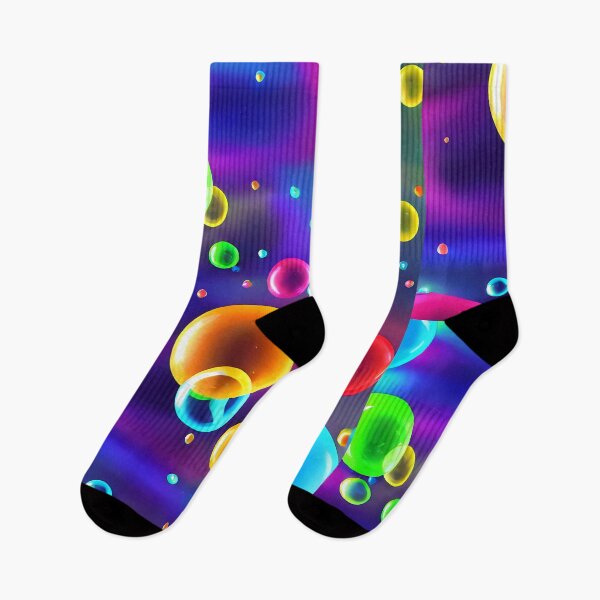 Item preview, Colorful Floating Bubbles designed and sold by Pixevol.