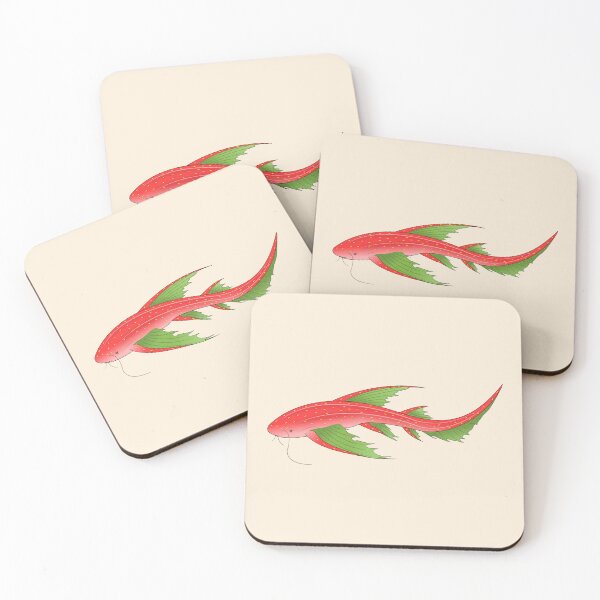 Item preview, Strawberry fish designed and sold by TheMutantPencil.