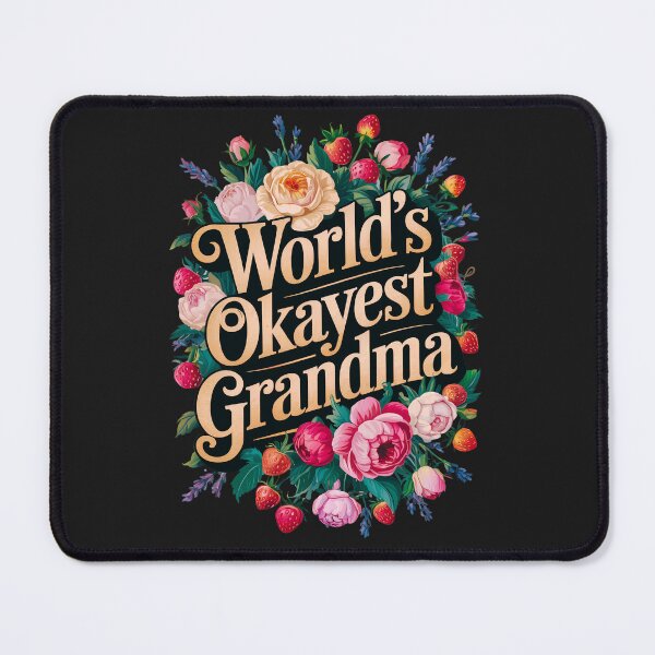 Item preview, World's Okayest Grandma: Crushing It One Hug At A Time designed and sold by elynne9.