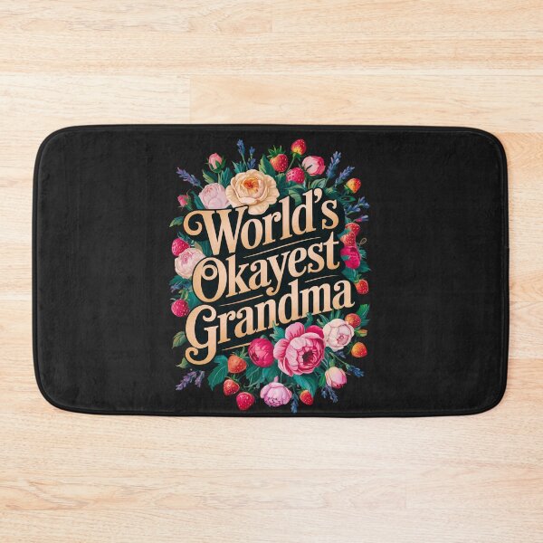 Item preview, World's Okayest Grandma: Crushing It One Hug At A Time designed and sold by elynne9.