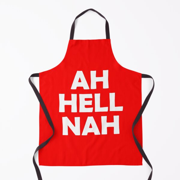 Item preview, AH HELL NAH - white imprint designed and sold by Ferret Designs.