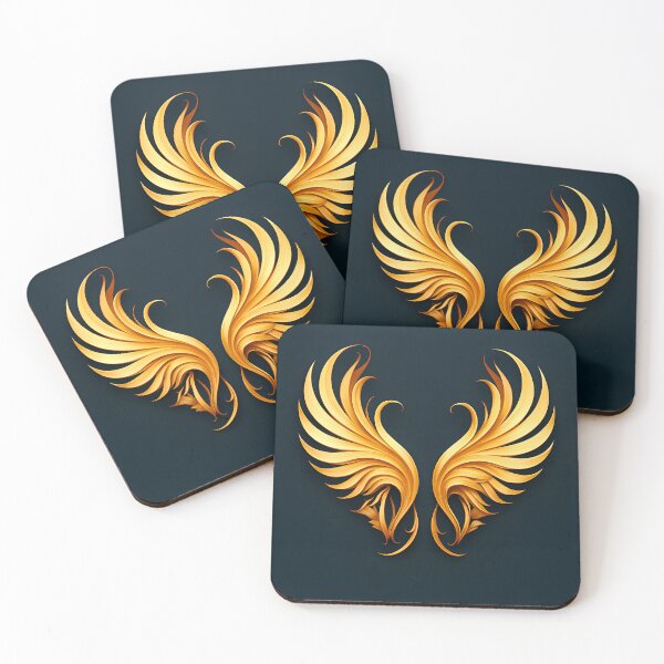 Item preview, Golden Wings of Elegance designed and sold by Art is my Voice .