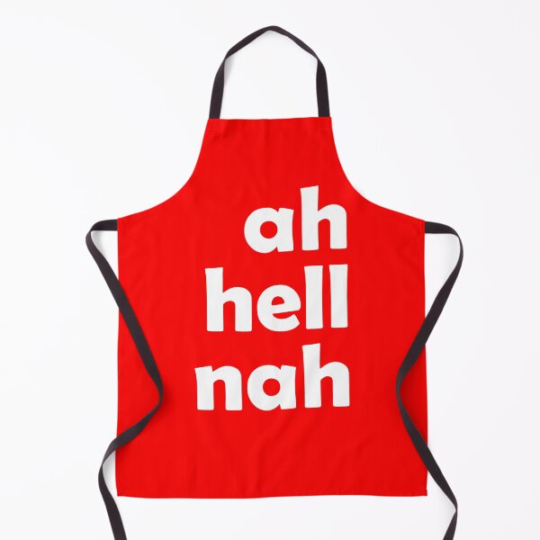 Item preview, ah hell nah -white imprint designed and sold by Ferret Designs.